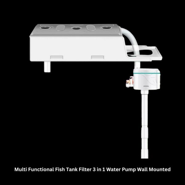 Multi-Functional Fish Tank Filter 3 in 1 Water Pump Wall Mounted
