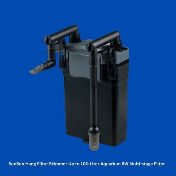 SunSun Hang Filter Skimmer Up to 100 Liter Aquarium 6W Multi-stage Filter
