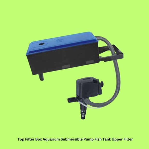 Top Filter Box Aquarium Submersible Pump Fish Tank Upper Filter